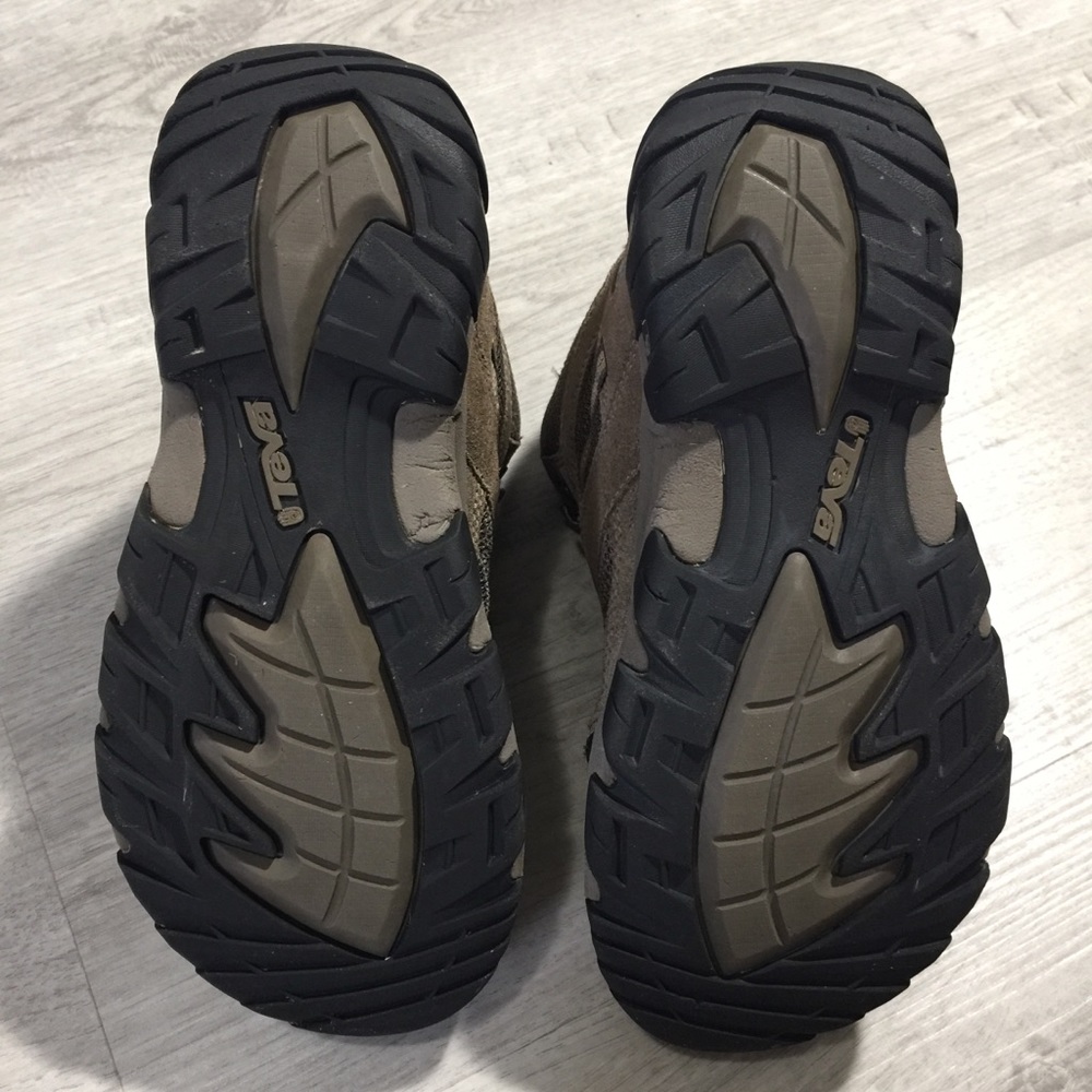 Teva Brown Men's Leather Lace Up Ankle Hiking Boots - Picture 7 of 7